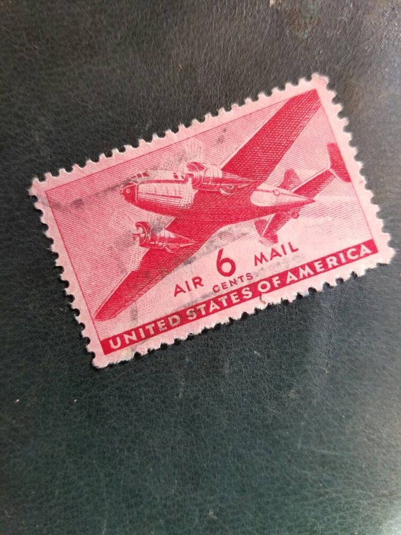 u s airmail stamp