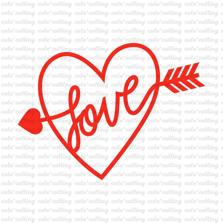 Free Free 175 Love Heart Arrow Svg SVG PNG EPS DXF File