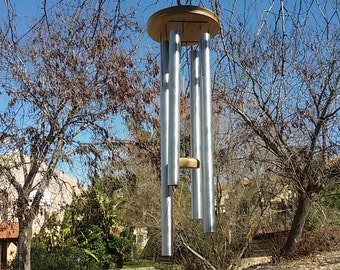 Wind chimes metal , handmade , Custom Woodstock , large wind chimes , Wind chimes Engraved , Custom Wind Chimes , Memorial Wind Chimes