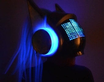 DJ Sona Cosplay Helmet (Kinetic Version)