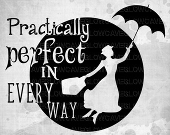 Disney svg/ Mary Poppins SVG/ Disney SVG File. PNG/ Disney Clipart/ Mary Poppins Clipart
