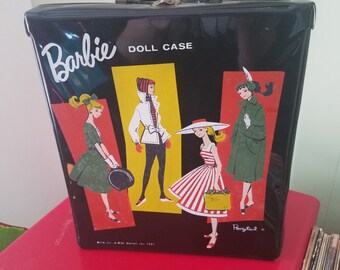 Vintage 1961 Ponytail Barbie Doll Case