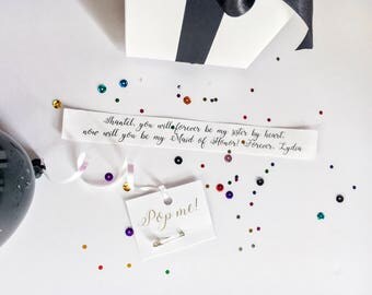 Will you be my Bridesmaid? Balloon box Kit