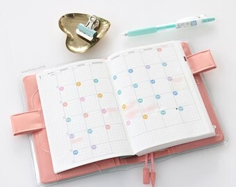 Mini Date Dots, Planner Stickers, Calendar Numbers, 1-31, Date Covers, Day Number Dots, Day of The Month, Diy Calendar, Bullet Journal, DAT6