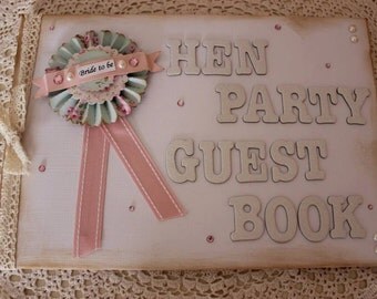 Hen Party Guest Book