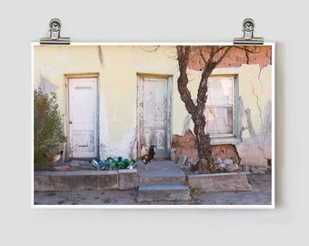 Dallas Street Rooster Marfa Texas Fine Art Photography
