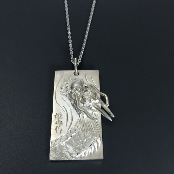 Chinese dragon necklace