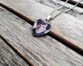 Sherlock Holmes (Benedict Cumberbatch) Heart Cameo - Sherlock Pendant - Sherlock Necklace - Sherlock Jewellery - I am Sherlocked - Fandom