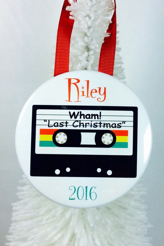 Last Christmas Retro Cassette Tape Christmas Ornaments