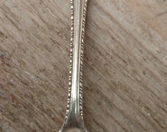 Vintage sterling silver salt spoon