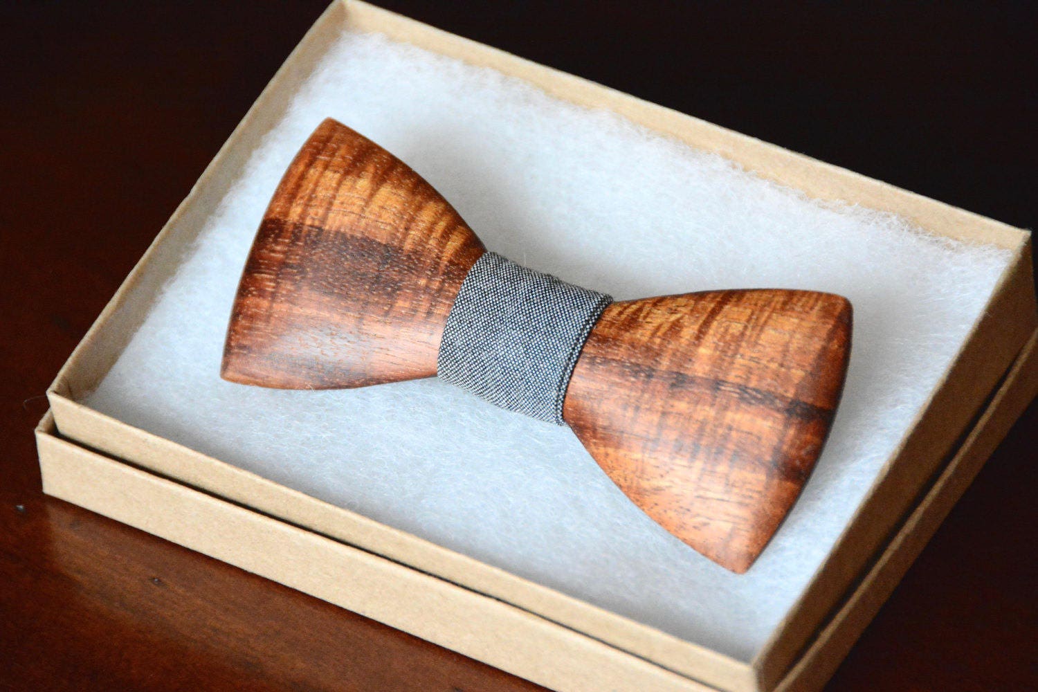 Exotic Wooden Bow Tie Koa Wood Bow Ties Mens Bow Ties
