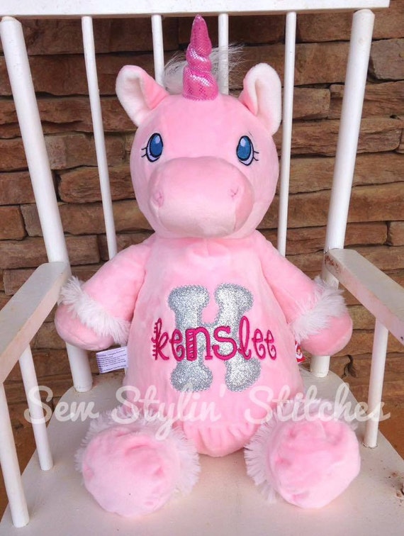 pink unicorn stuffy