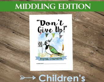Don't Give Up! ( Middling Edition ~ 2017 CHILDREN'S NOTEBOOK ) English DIGITAL pdf File Download