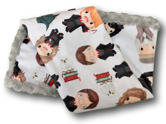 harry potter plush blanket and pillow set