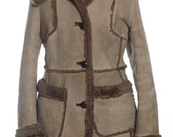 Vintage 1970's Shearling Sheepskin Coat 14 - www.brickvintage.com