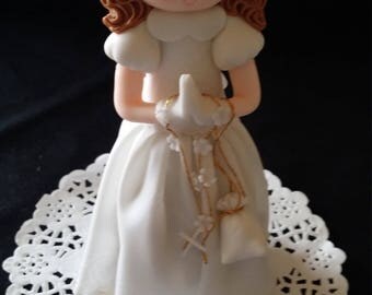 Communion Favor, Communion Cake Topper, Girl First Communion, Baptism Cake Topper, First Communion, Baptism Favor, Baptism Favor Girls Boys