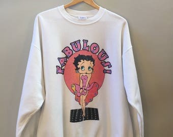 Vintage 80's Betty Boop Fabulous Sweatshirt