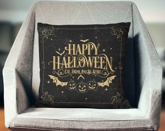 Halloween Decor | Halloween Pillow Case | Halloween Pillow Cover | Halloween Cushion | Halloween Decorations |