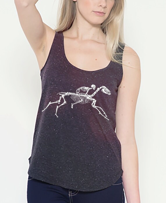 Horse Tank Top Horse Shirt Horse Riding Shirt // Horse