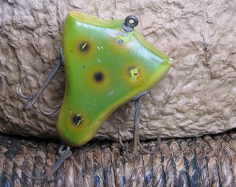 Antique Fishing Lure Collection/ Vintage Fishing Lures/ Folk Art/ 20th Century Fishing Lures/ Bait and Tackle