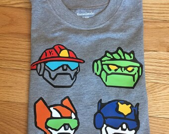 Rescue Bot Birthday Shirt, rescue bot shirt, rescue bot birthday, transformer party, Rescue bot party, transformers rescue bots