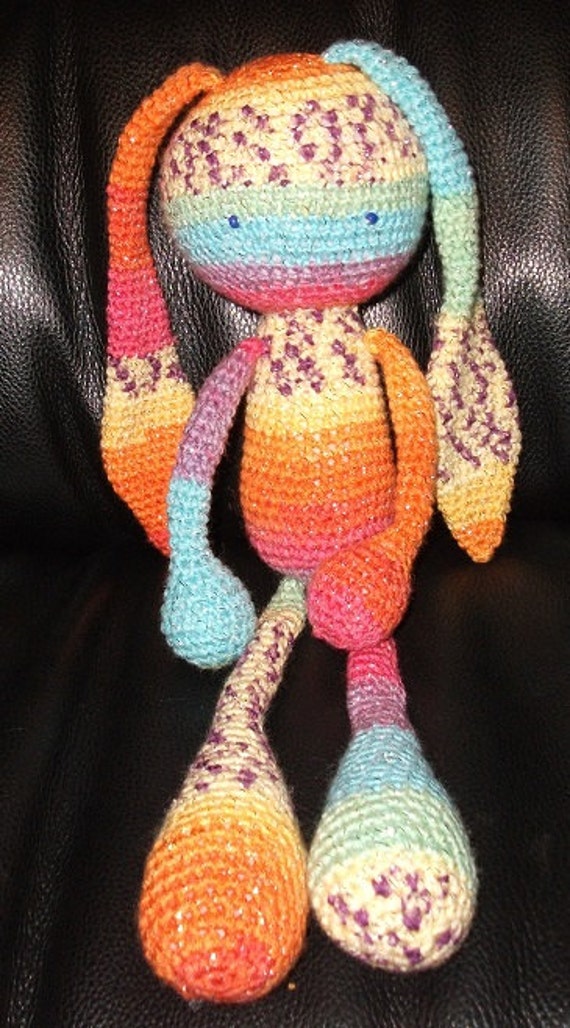 Crochet Amigurumi Alien Bunny