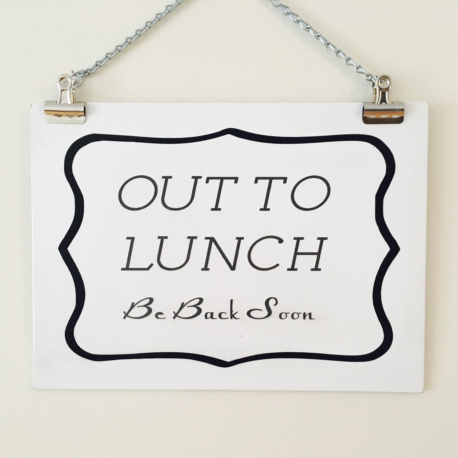 Albums 92+ Images out to lunch signs for the office Updated