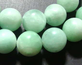 12mm Natural Hermimophite Round Beads, B-0003