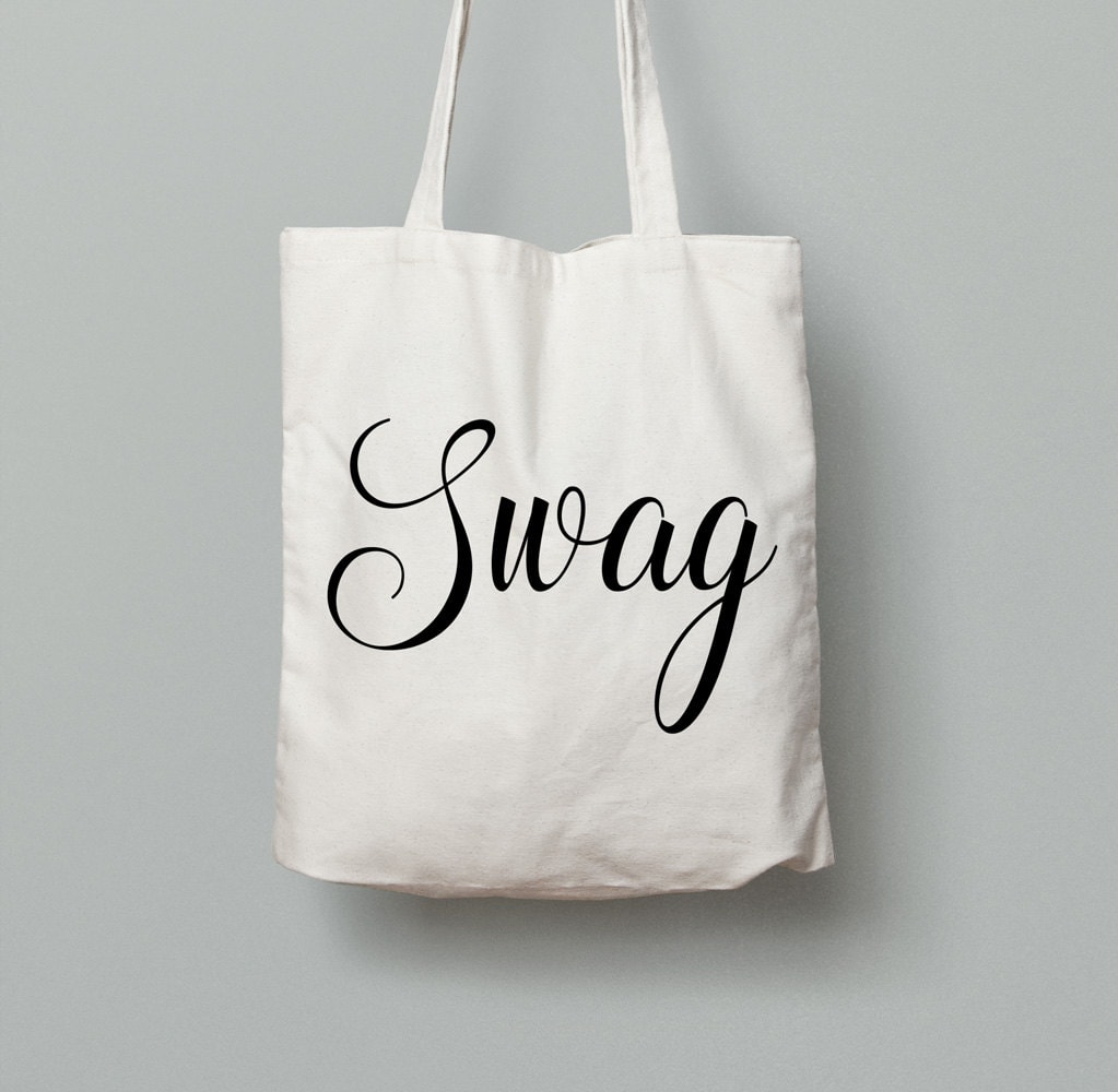 Canvas Swag Bag Bridal Party Totes Bridal Tote Bag