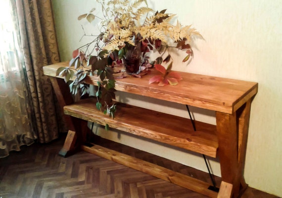 Console tafelconsolesidetable van paradiseoffurniture op etsy
