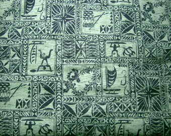 Vintage hawaiian fabric | Etsy