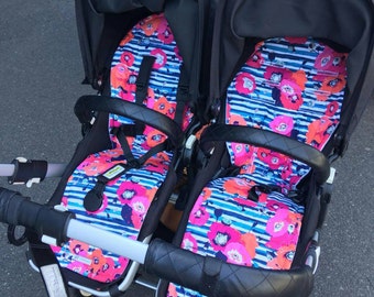 Pram Liner, custom made pram liner, Bugaboo donkey, Reversible Pram liner, A H Baby Boutique, Baby Shower Gift