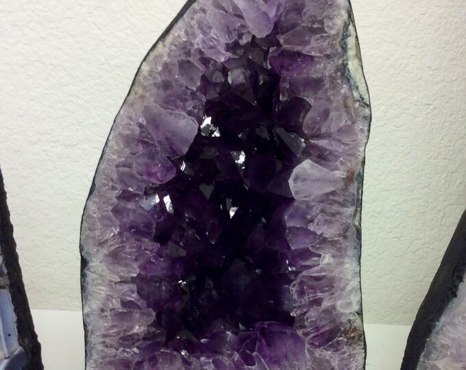 Amethyst Geodes from Brazil 14" Tall- 36 LBS YOU PICK! Healing Crystals \ Reiki \ Healing Stone \ Amethyst Crystal \ Chakra \ Home Decor