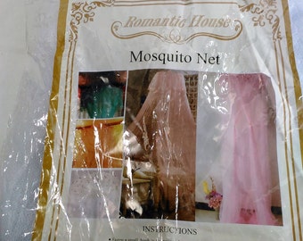 White Mosquito Net By Romantic House/100% Polyester (F)