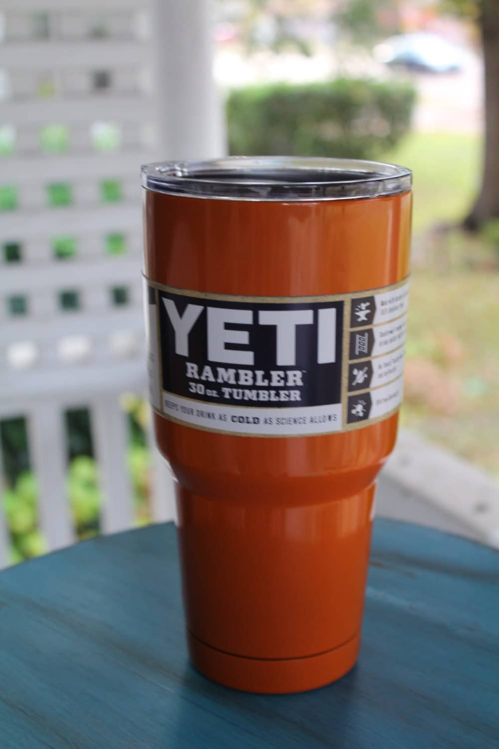 Yeti rambler tumbler sports football camping fishing supplies