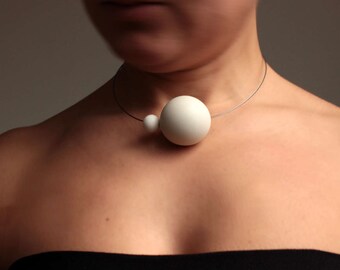minimal necklace, porcelain jewelry, modern jewelry, ceramic necklace, minimal and contemporary jewelry, contemporary jewellery