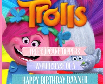 Happy birthday troll | Etsy