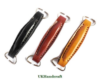 Leather Handle, Replacement Suitcase Handle, Replacement Briefcase Handle, Period Leather Handle, Luggage Handle, Brown Handle, Black Handle