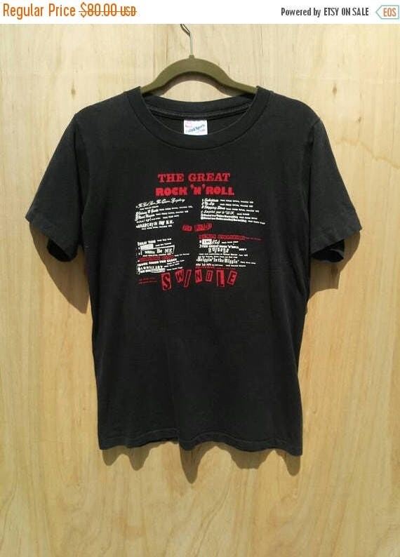 30% SALE Vintage The Great Rock n Roll Swindle T-shirt Sz