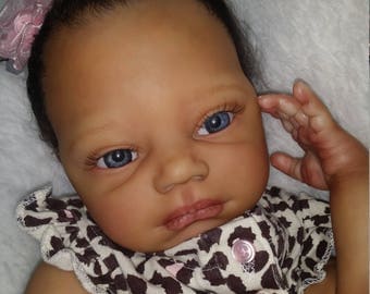 SOLD....SOLD....African American Reborn Doll- Nevaeh by Denise Pratt