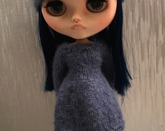 Custom Blythe doll faceplate - factory customised OOAK Blythe faceplates and backplates only. Doll NOT included.
