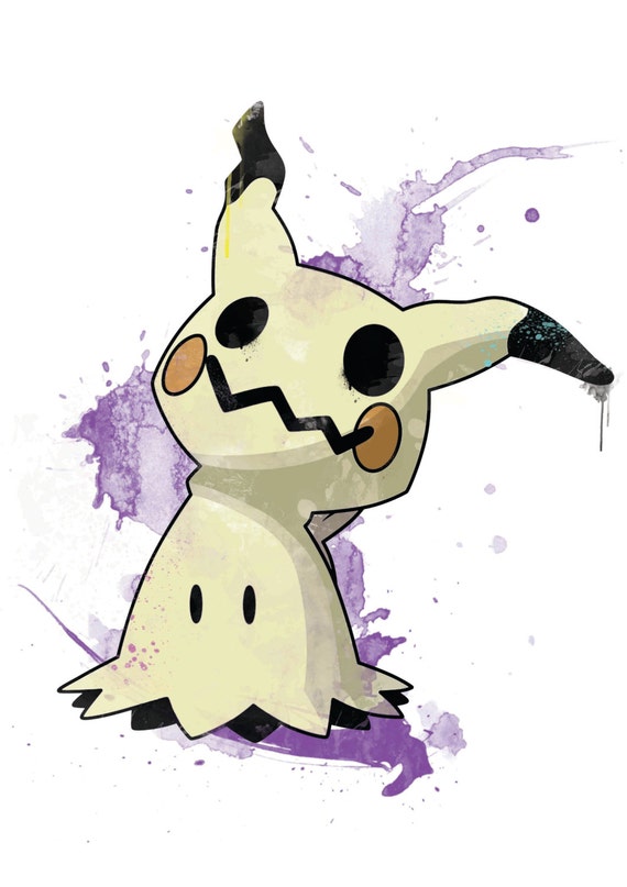 Pokemon Mimikyu Poster Pokemon Poster Video game poster