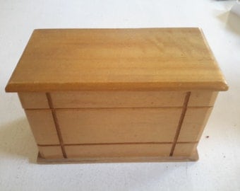 Vintage Handmade Wooden Box