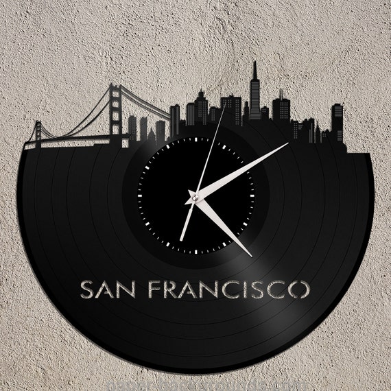 San Francisco Clock San Francisco Skyline Bay Area Golden Gate