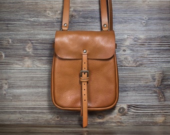 Brown leather purse - Brown leather pouch - Women's purse - Men's purse - Men's bag - Women's bag - gift for men - gift for women