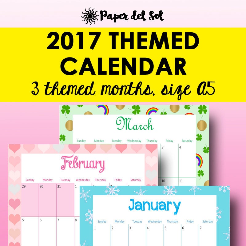 editable march 2017 monthly menu calendar