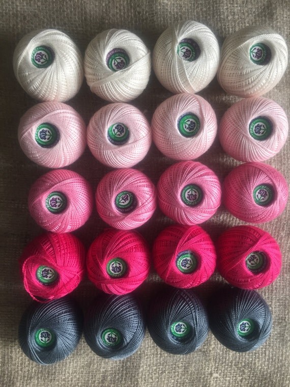 Iris 100 Mercerized Cotton Yarn Thread Crochet Embroidering