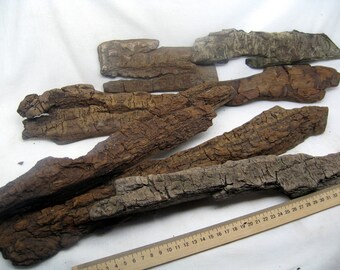 Natural driftwood pieces arrangement bulk large drift wood rustic plank diy for him set of 7