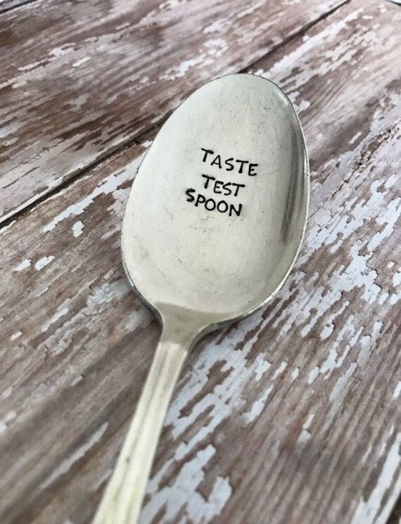Taste Test Spoon Vintage Silver Plated spoon Coffee Soup