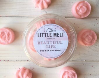 6 Beautiful Life Soy Wax Mini Melts- Similar to La Vie Est Belle by Lancome